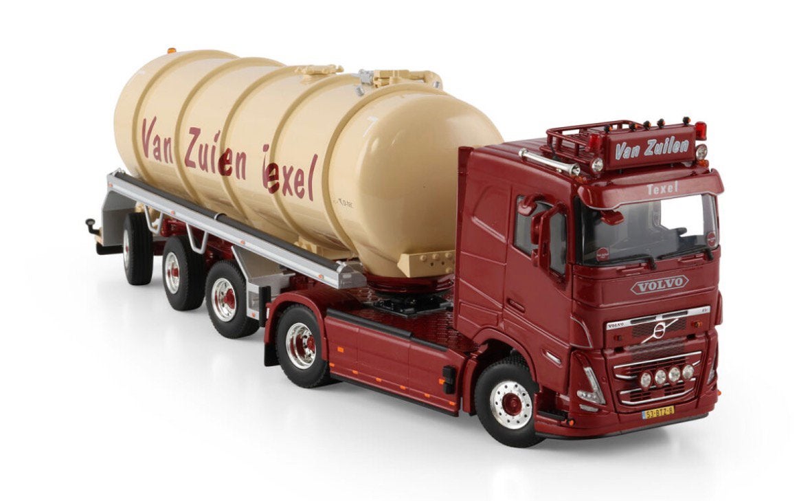 WSI VOLVO FH low cab van ZUILEN mest oplegger