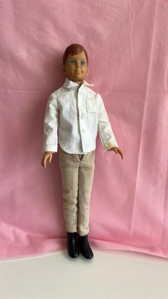 Vintage Mattel Barbie Ricky "Saturday Show" #1502 outfit, Ophalen of Verzenden, Gebruikt, Kleertjes