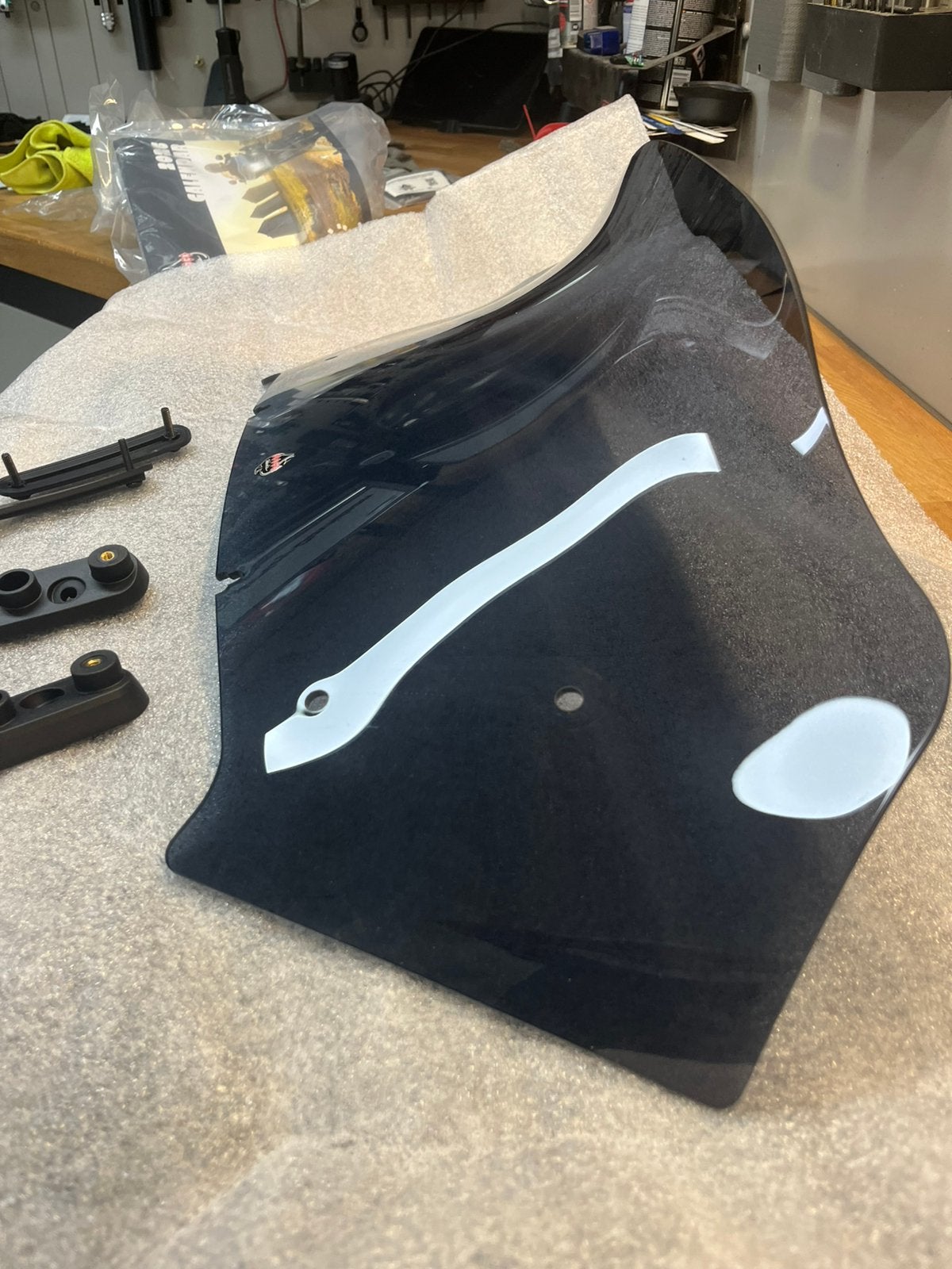Klock Werks HD Street Glide windscherm 10”, Ophalen, Gebruikt