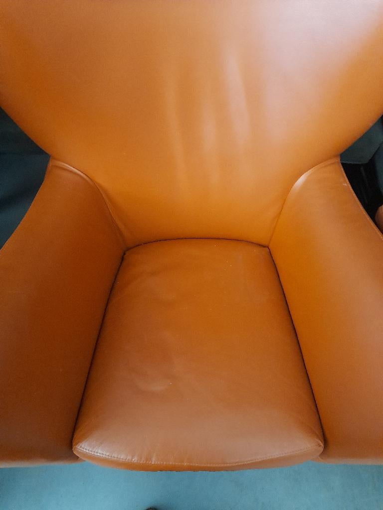 2 Mid century fauteuils, Huis en Inrichting, Fauteuils, Ophalen, Gebruikt, Midcentury / zweeds, 50 tot 75 cm