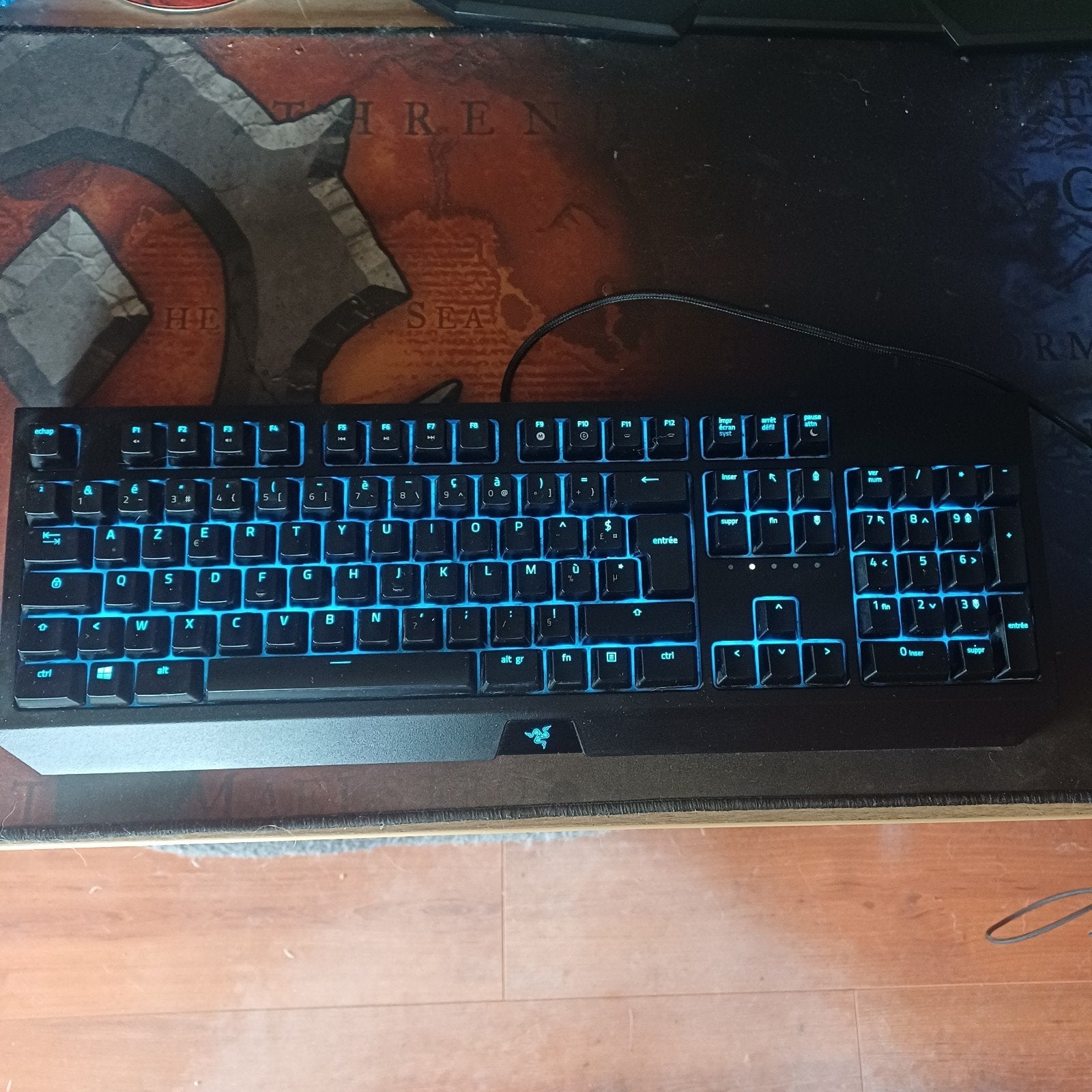 Razer Blackwidow Mechanisch Gaming Toetsenbord, Computers en Software, Gebruikt, Azerty, Ophalen of Verzenden, Razer