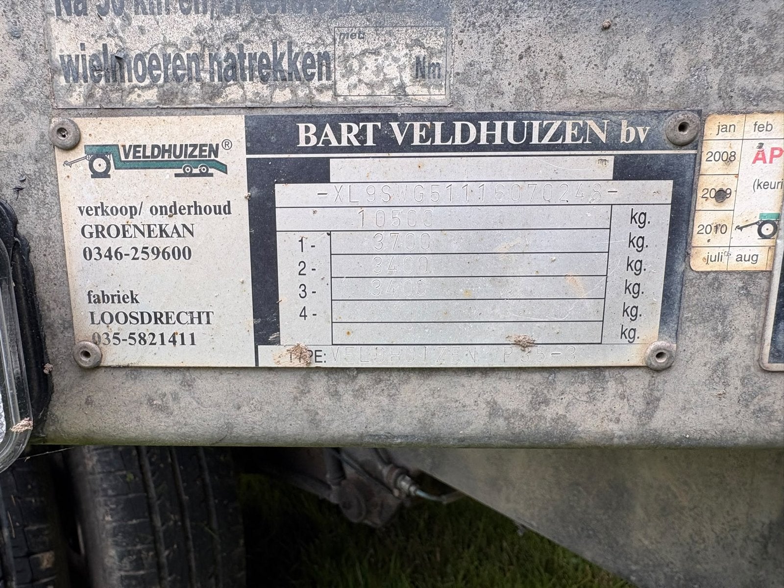 Chevrolet Silverado 2500 Duramax Allison Veldhuizen 10250 kg, Auto diversen, Ophalen of Verzenden, Gebruikt