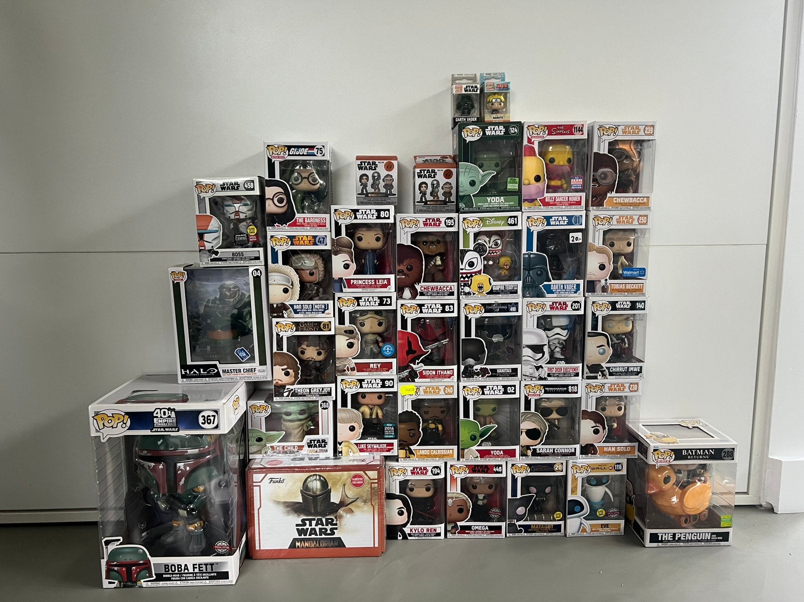 Grote Funko Pop collectie 35 stuks-Star Wars, Halo, Batman, Ophalen of Verzenden, Nieuw