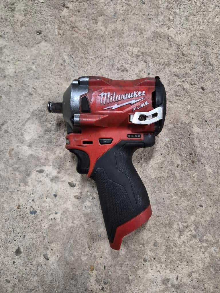 Milwaukee FIWF12 slagmoersleutel, Doe-het-zelf en Verbouw, Gereedschap | Boormachines, Ophalen of Verzenden, Gebruikt, Overige typen