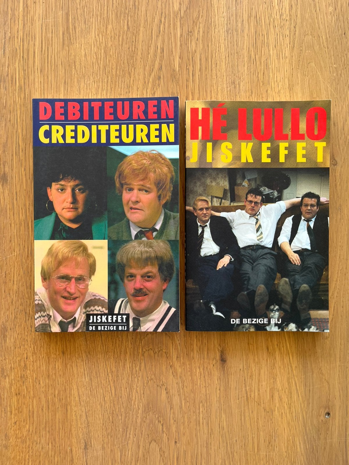 Set van 2 vintage boeken uit 2000: Jiskefet, Boeken, Ophalen of Verzenden, Zo goed als nieuw, Tv-serie