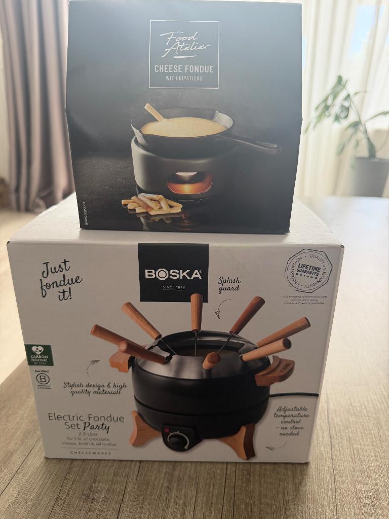 Elektrische fondue van de merk Boska, Witgoed en Apparatuur, Gourmetstellen, Ophalen, Nieuw, 4 t/m 7 personen