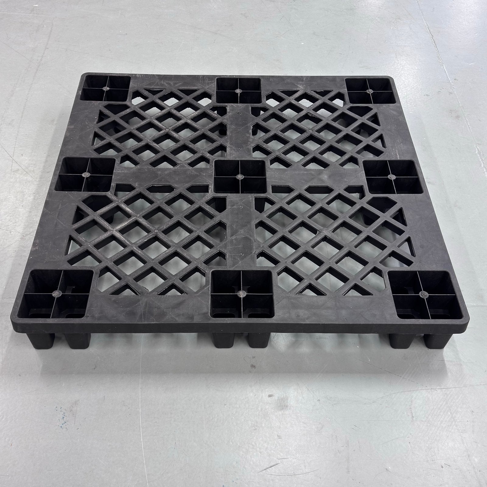 Zwarte kunststof pallet (s) - 110x110 cm - 50 stuks, Ophalen, 100 cm of meer, 60 cm of meer, Overige typen