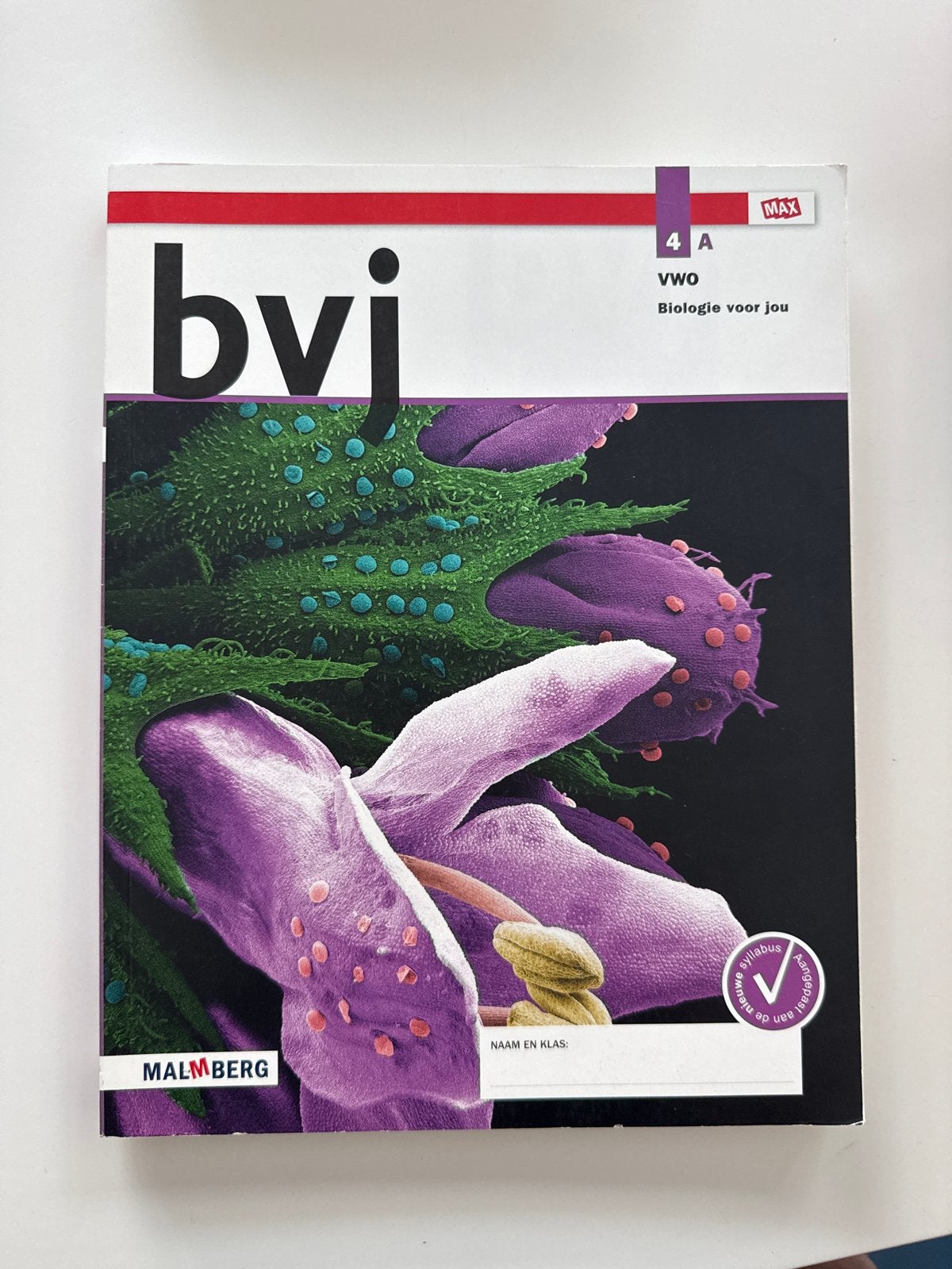 Biologie voor jou 4A VWO Malmberg - Zo goed als nieuw, Ophalen of Verzenden, Nieuw, VWO, Biologie