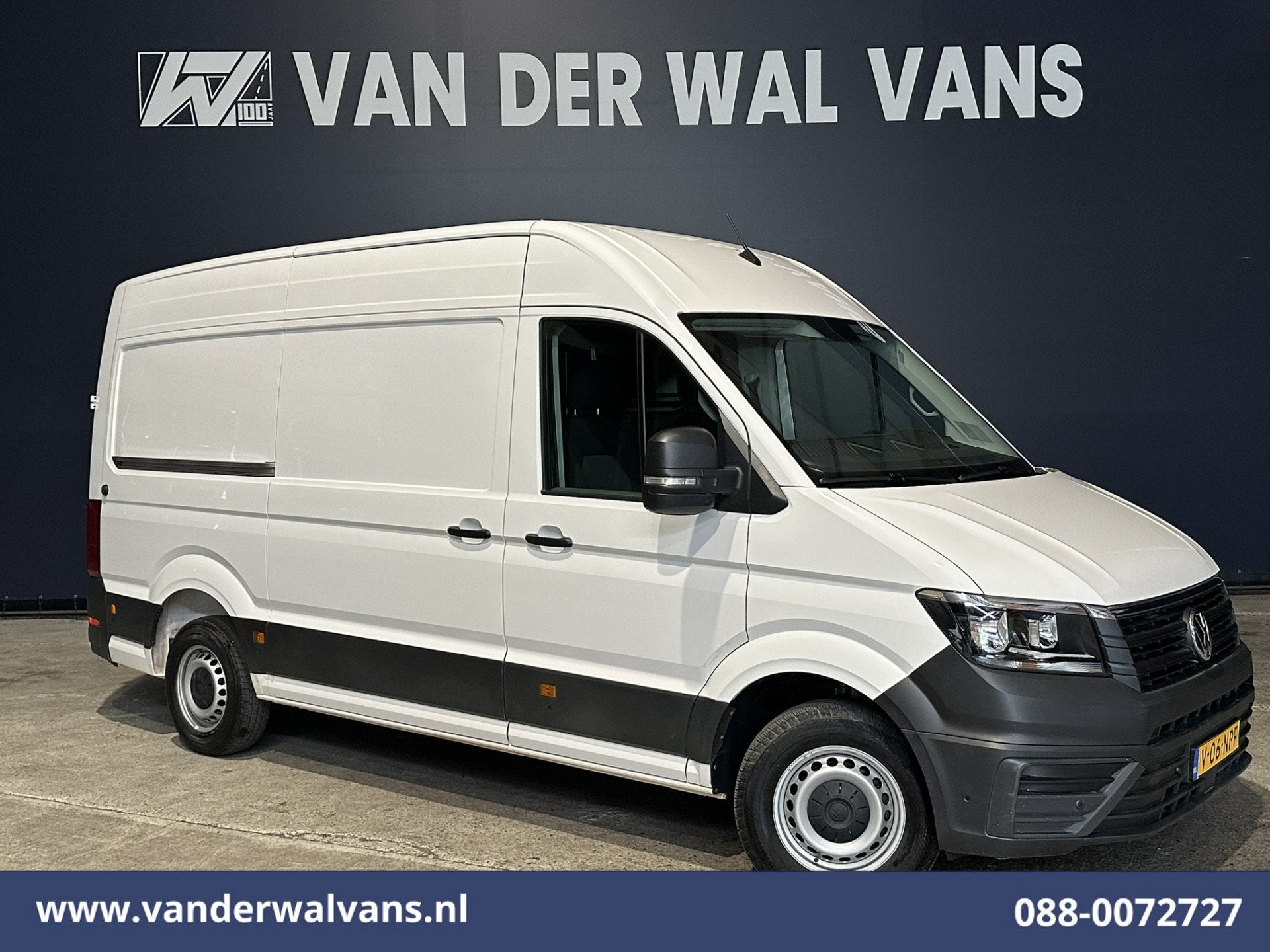 Volkswagen Crafter 2.0 TDI 141pk L3H3 L2H2 Euro6 Airco | App, Voorwielaandrijving, Stof, Gebruikt, 4 cilinders