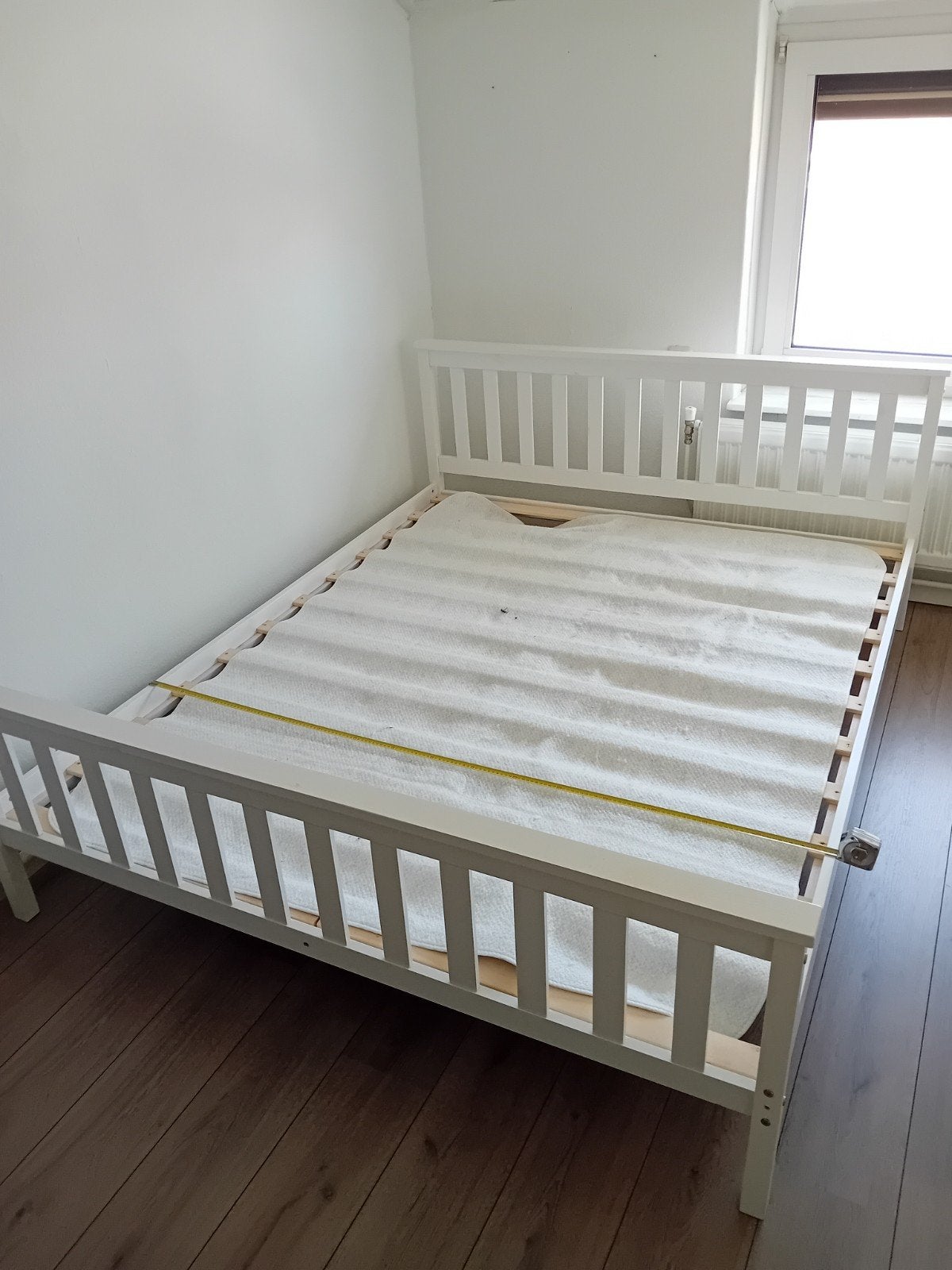 160x200 bed frame, Ophalen, Zo goed als nieuw, 180 cm of meer, 85 tot 100 cm