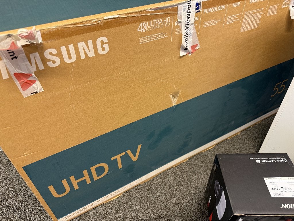Samsung UE55MU6100W (55 inch), Ophalen, LED, 50 Hz, Zo goed als nieuw