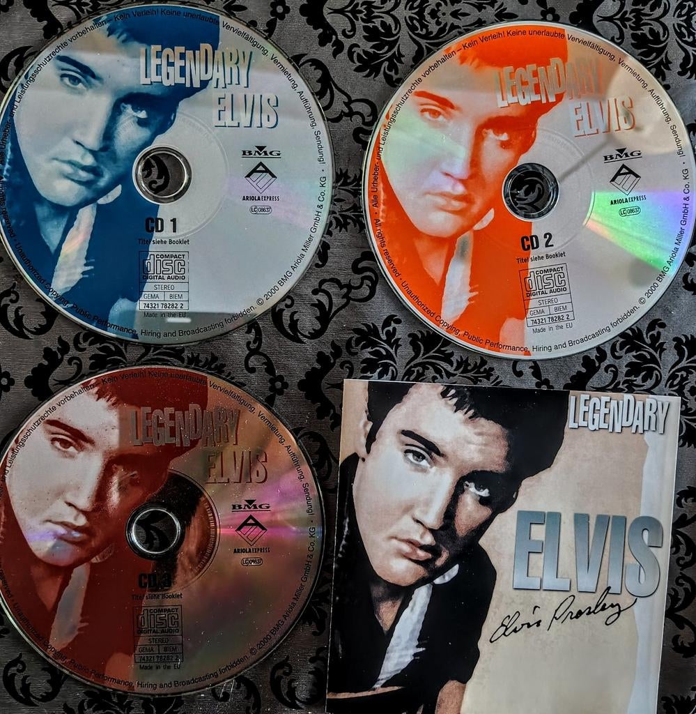 Elvis Presley 3CD The Legendary Elvis, Alle leeftijden, Ophalen of Verzenden, Zo goed als nieuw, Komedie