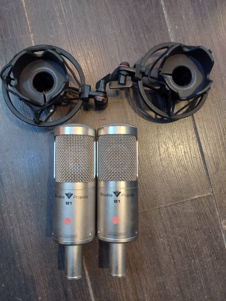 Studio Projects B1 2x, Muziek en Instrumenten, Ophalen of Verzenden, Gebruikt, Studiomicrofoon