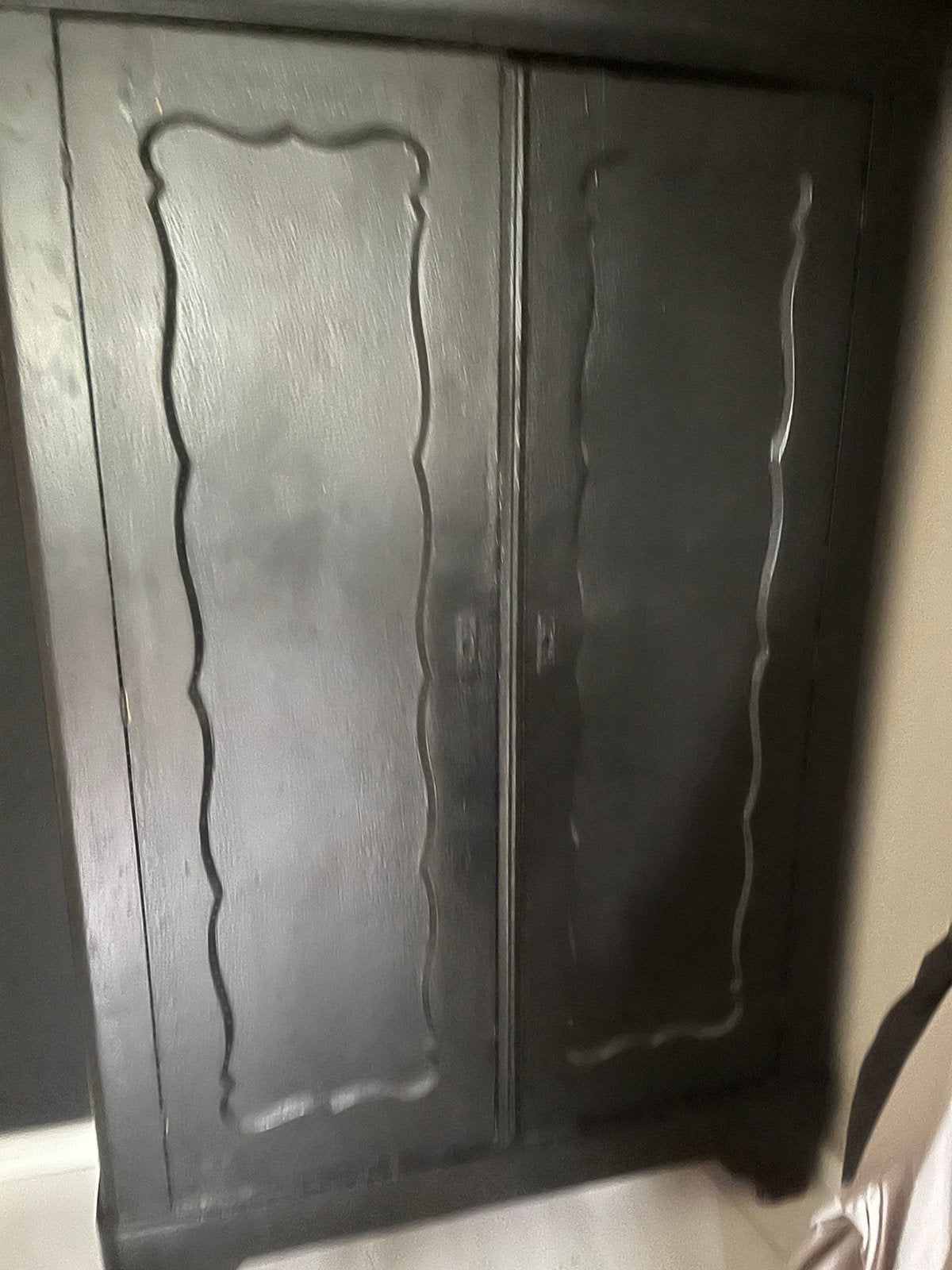 Mooie oude kast. Kledingkast servieskast, Ophalen, Gebruikt, 100 tot 150 cm, Met plank(en)