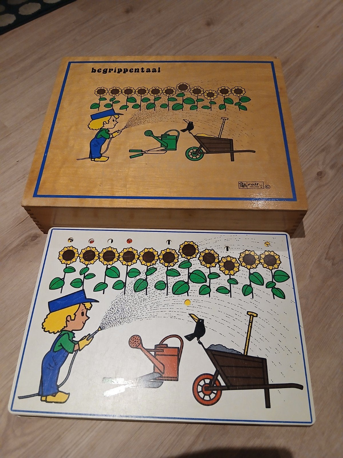 Rolf schoolmateriaal, Ophalen