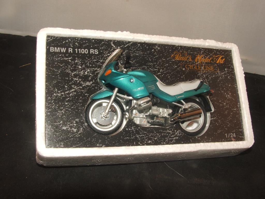 Minichamps BMW R 1100 RS groen metallic 1/24, Hobby en Vrije tijd, Modelauto's | 1:24, Ophalen of Verzenden, Nieuw, Motor, Overige merken