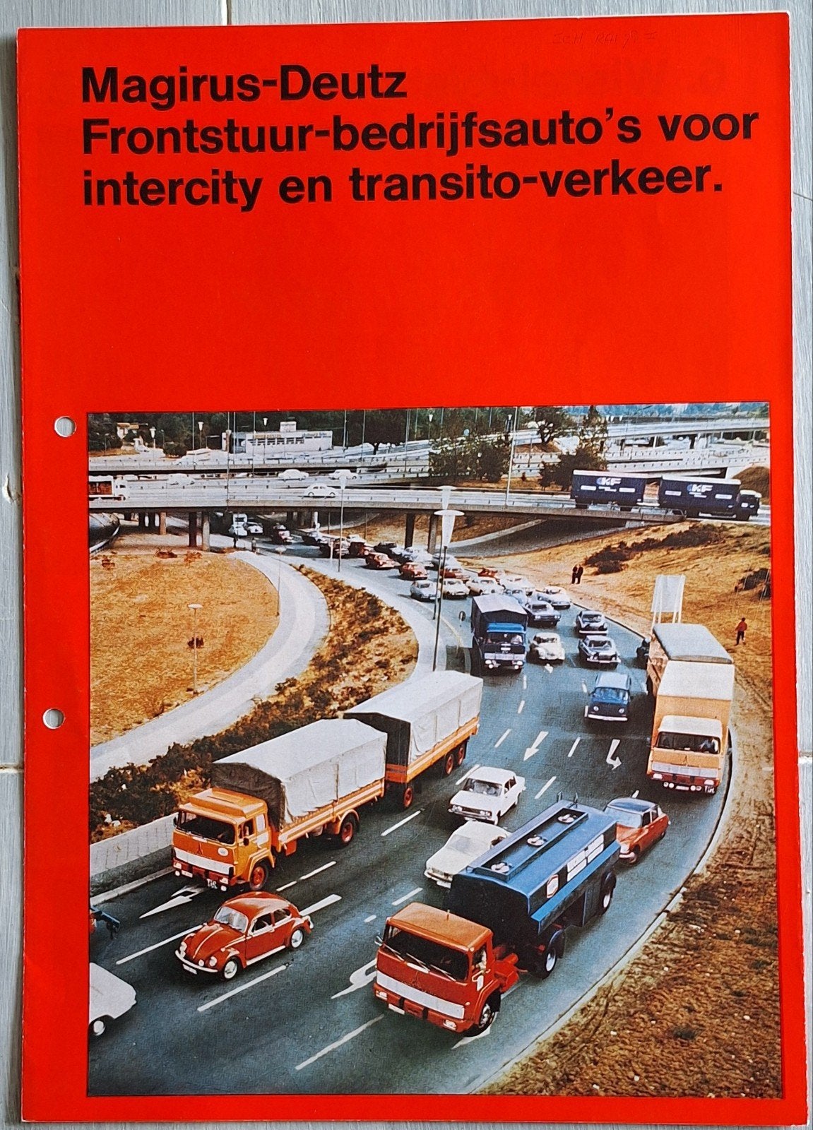 Magirus-Deutz Bedrijfsauto's Brochure - Intercity/Transito, Ophalen of Verzenden, Gelezen, Overige merken, Magirus-Deutz