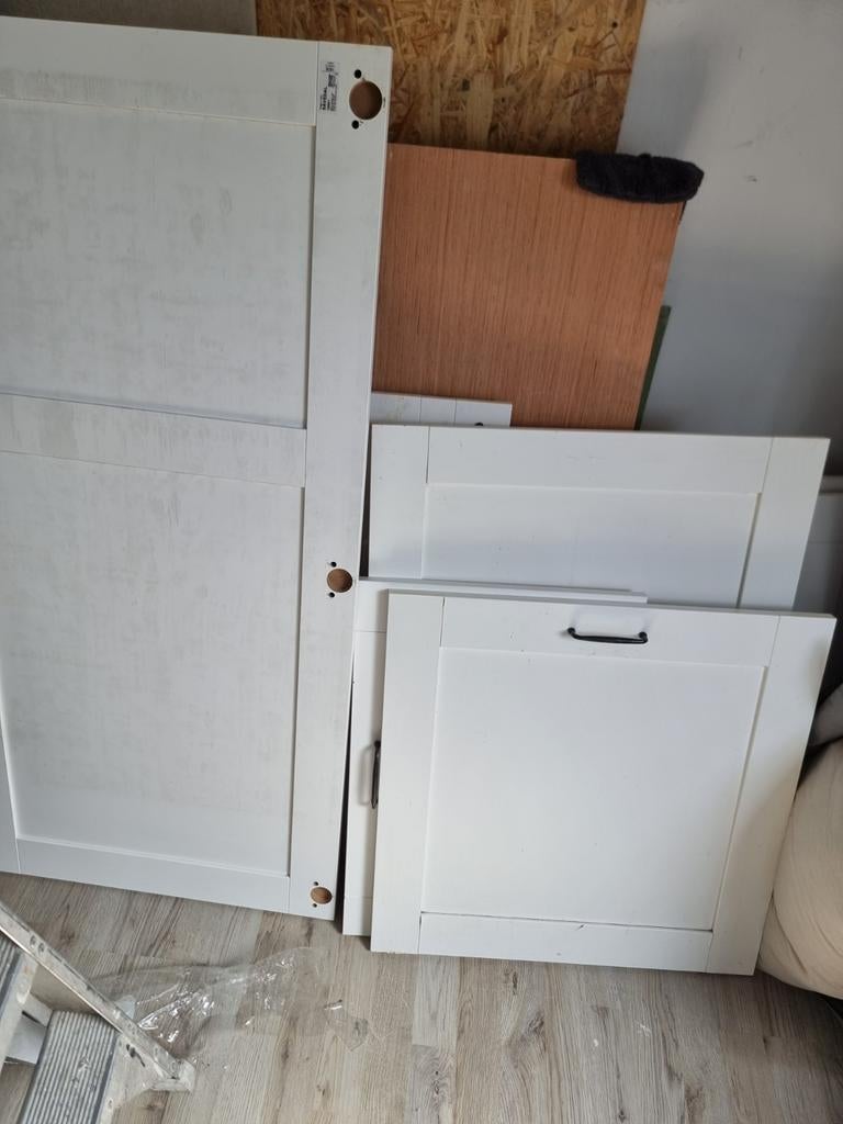 IKEA Savedal Keukenfronten en Deurtjes, Minder dan 50 cm, Gebruikt, Wit, Ophalen of Verzenden