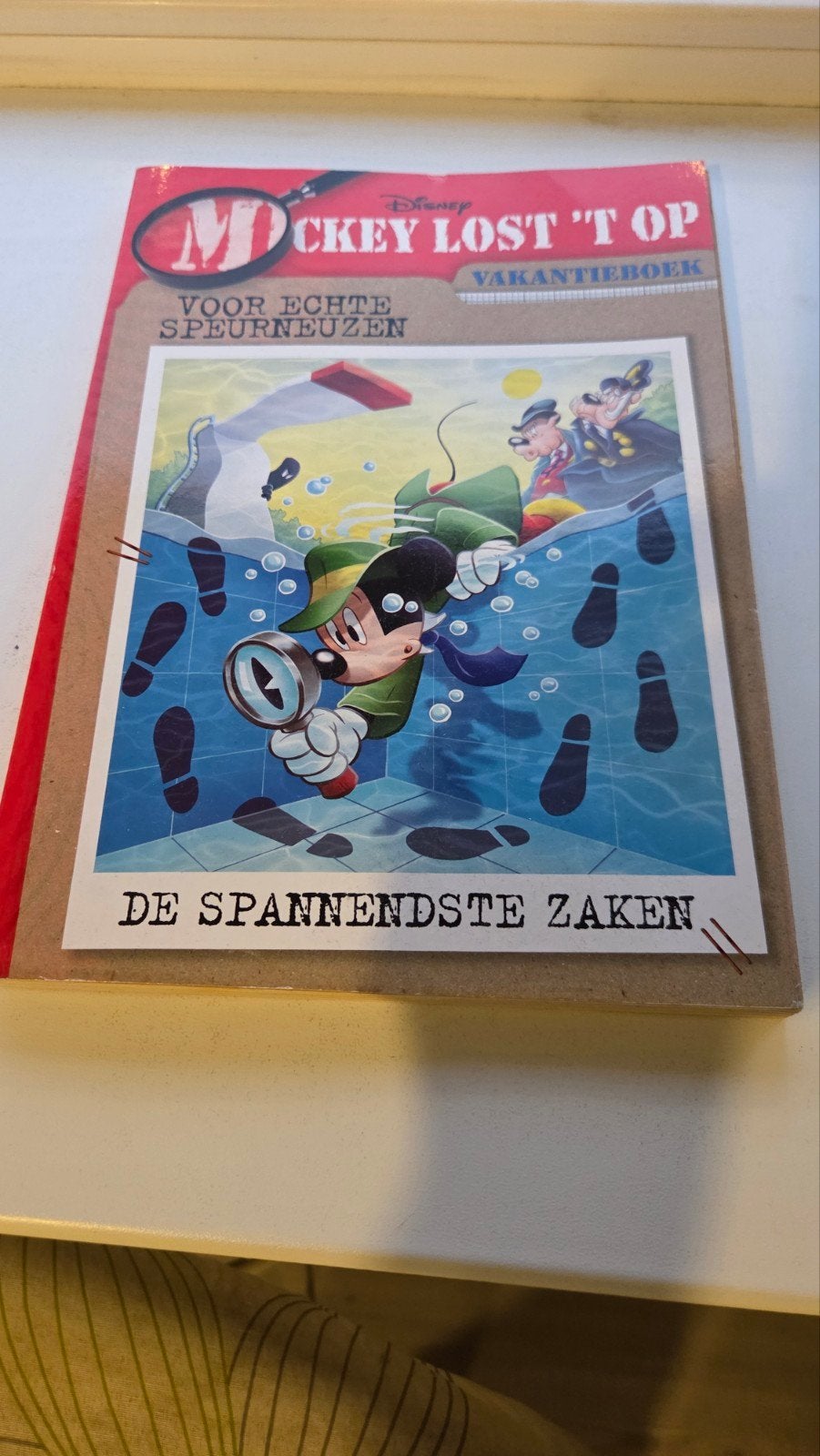 Mickey Lost 't Op Vakantieboek - De Spannendste Zaken, Ophalen, Gelezen, Disney