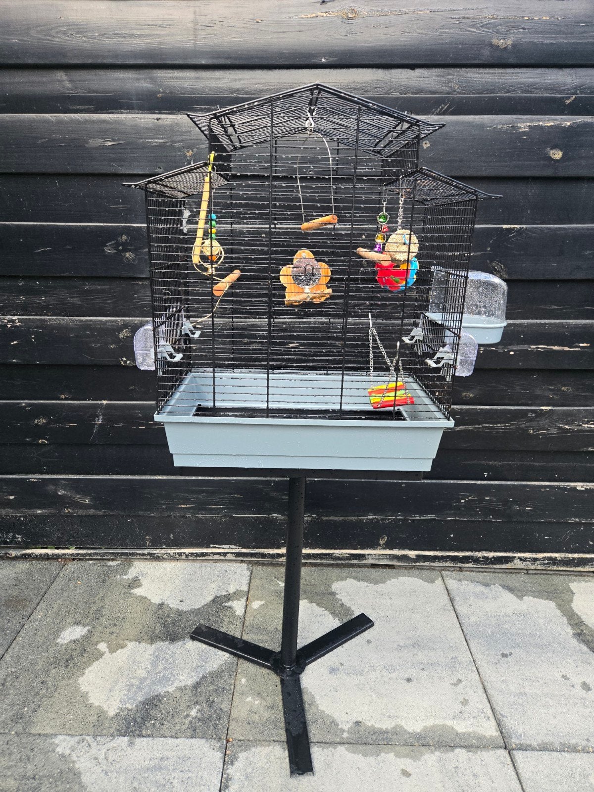 Vogelkooi, Ophalen, Vogelkooi