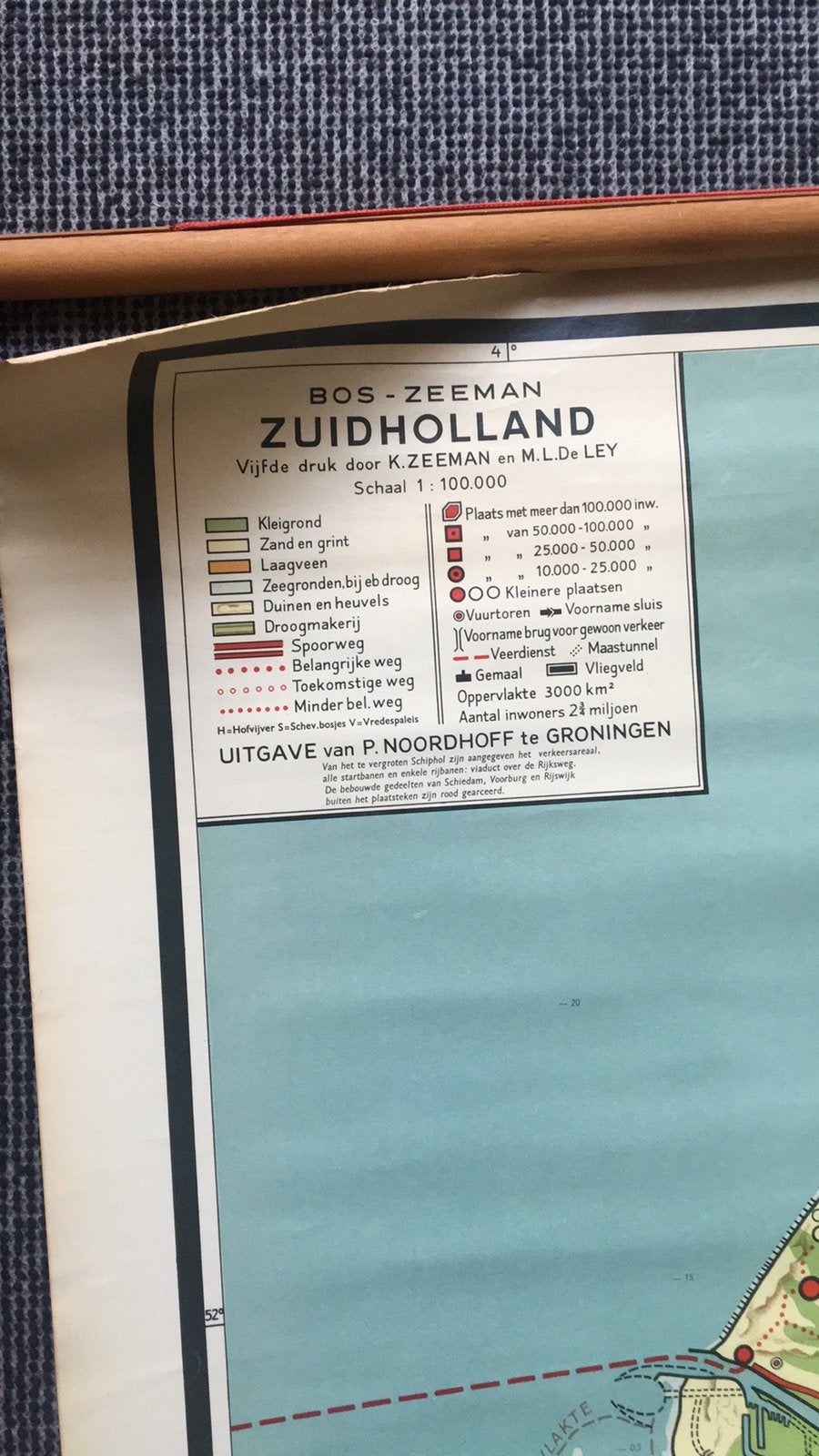 Schoolplaat Zuid Holland, Ophalen, Gebruikt, Minder dan 80 cm