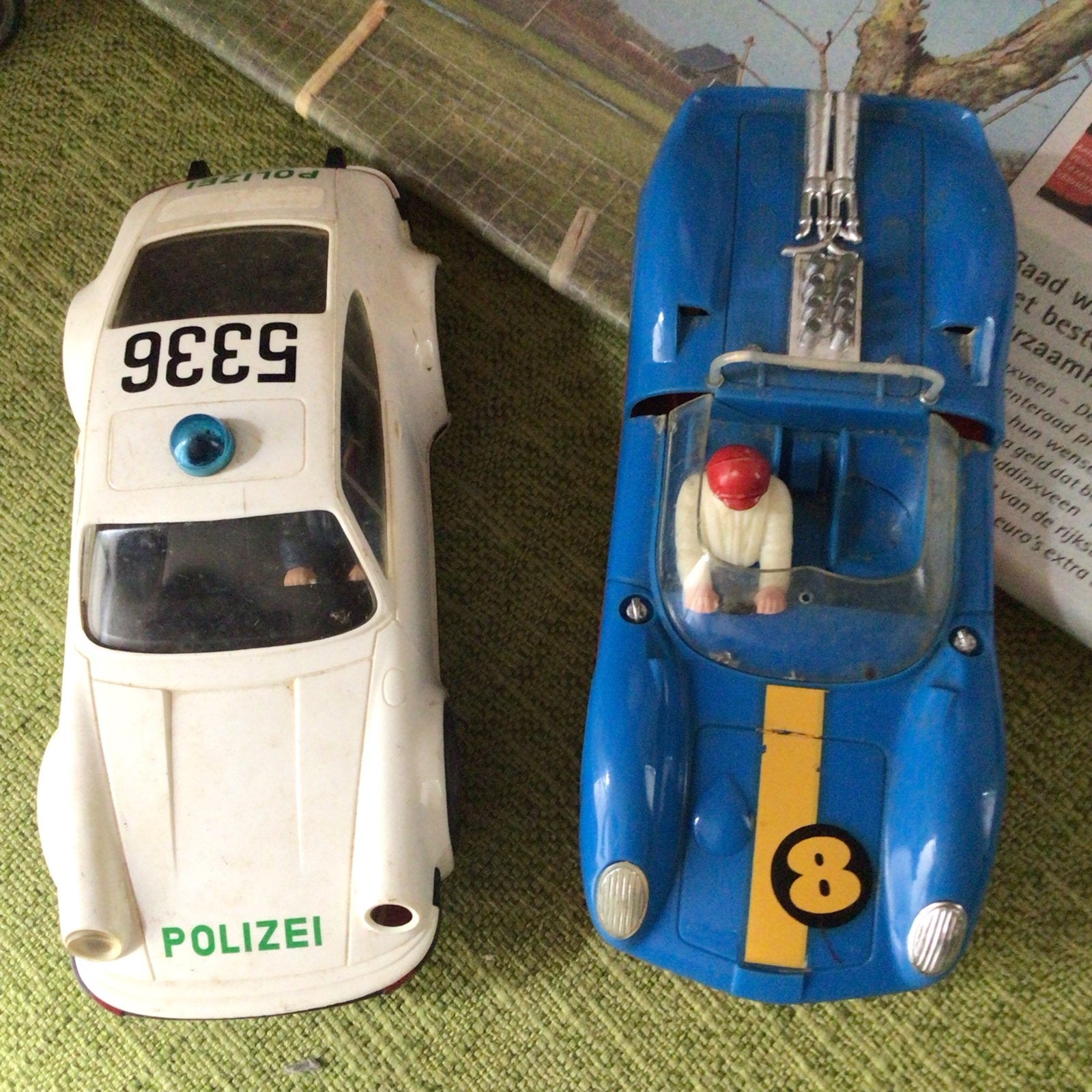 Fleischmann Auto Rally Racebaan met 2 Auto's en Controllers, Kinderen en Baby's, Speelgoed | Racebanen, Fleischmann, Ophalen of Verzenden