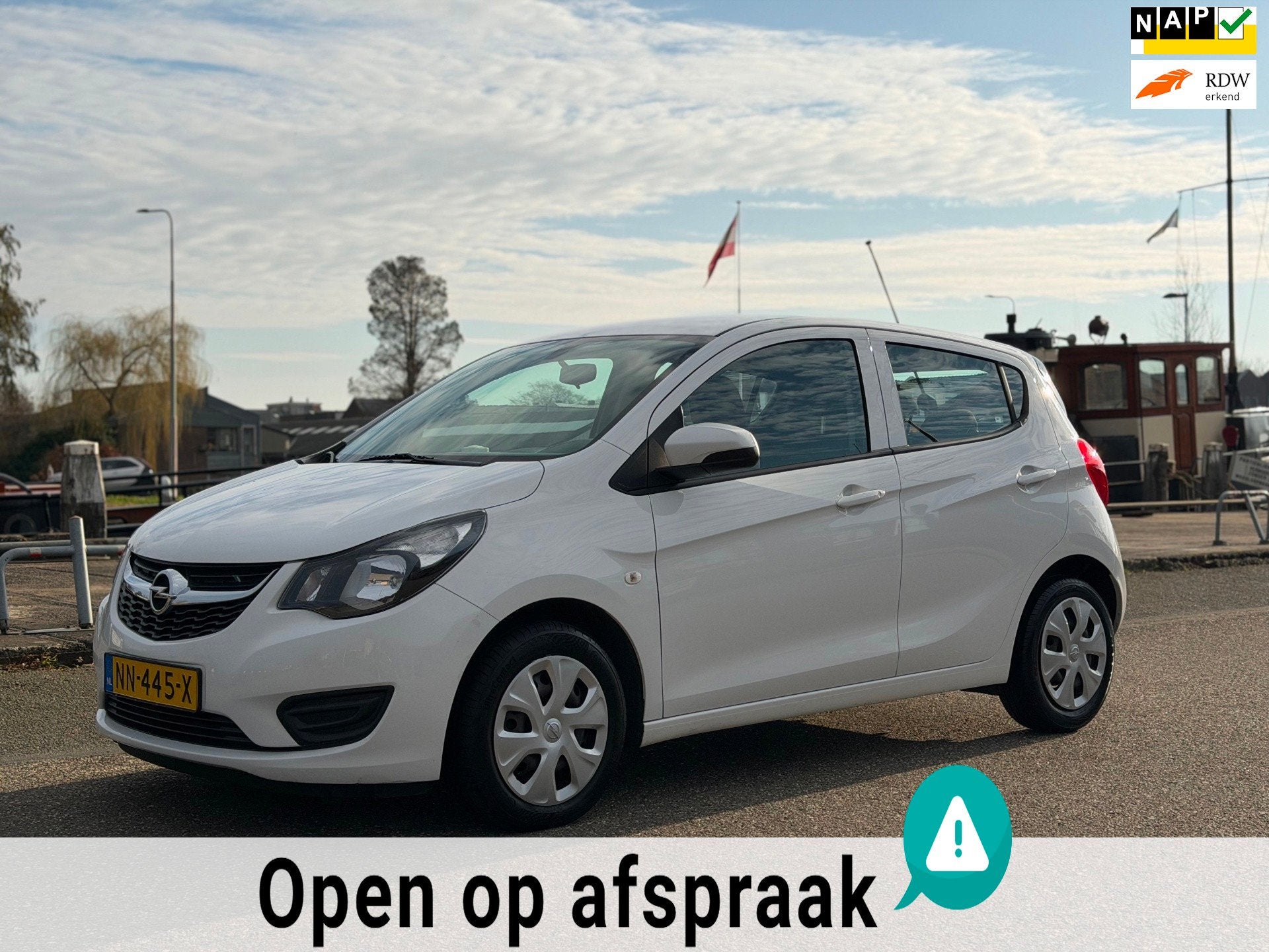 Opel KARL 1.0 ecoFLEX Edition AIRCO CRUISE 2E EIG, Auto's, Opel, Voorwielaandrijving, 839 kg, Stof, Gebruikt