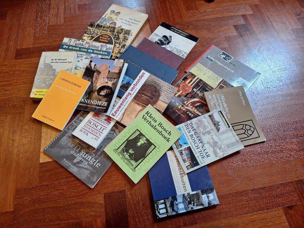 boeken over Den Bosch – geschiedenis, foto’s, Binnendieze, Boeken, Ophalen, Gelezen