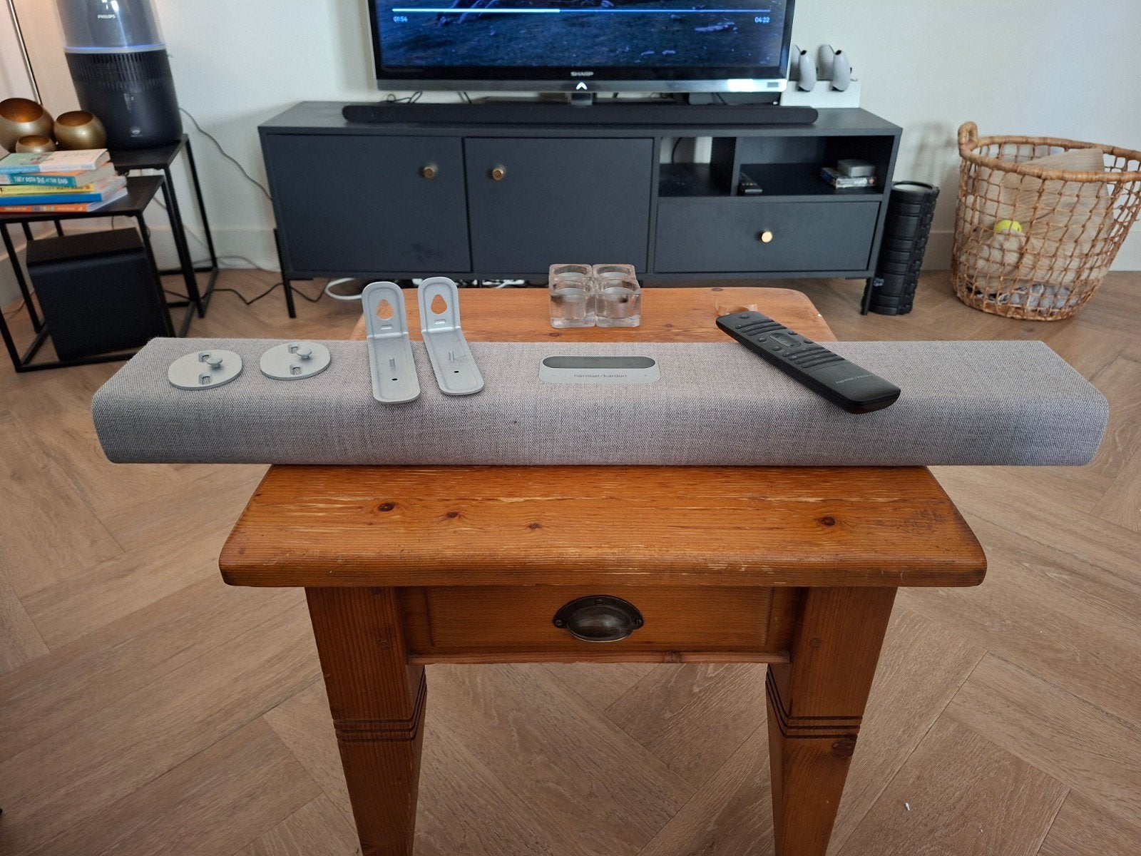 Harman Kardon Citation multibeam 700 Soundbar - Grijs, Ophalen, Bluetooth, Zo goed als nieuw