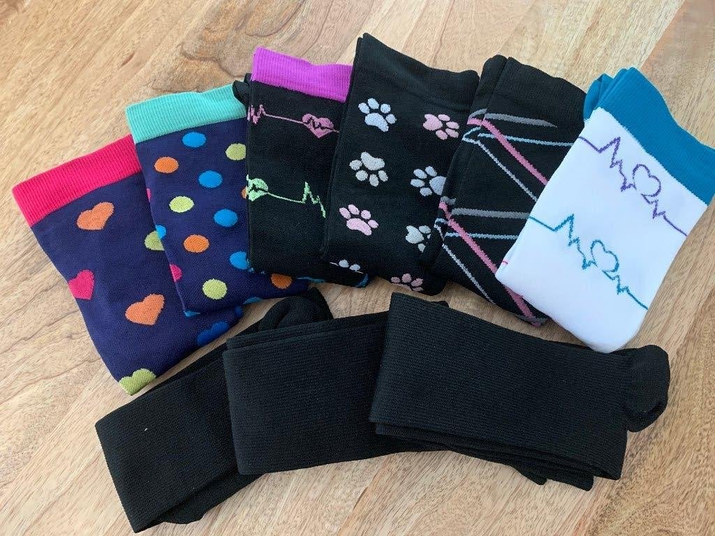 9 Compressiekousen maat S/M, Ophalen of Verzenden, Nieuw