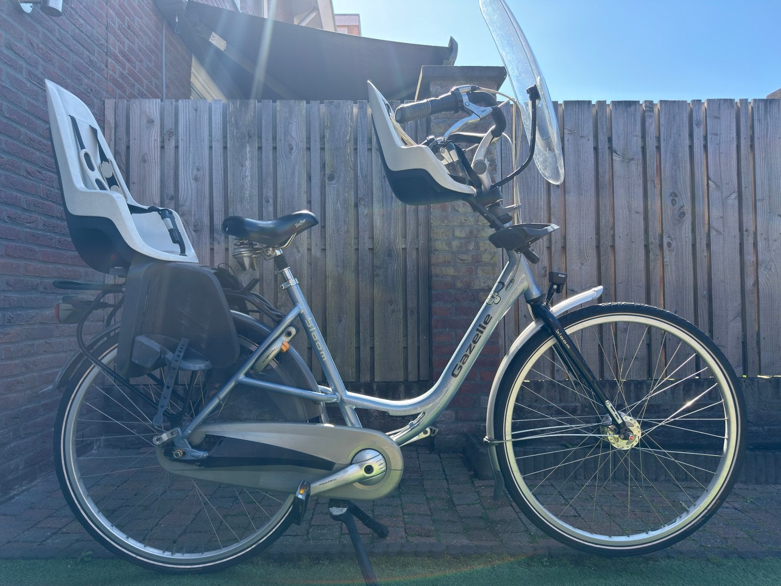 Gazelle Bloom Damesfiets | Moederfiets, Fietsen en Brommers, Fietsen | Dames | Moederfietsen, Zo goed als nieuw, Gazelle, 53 tot 56 cm