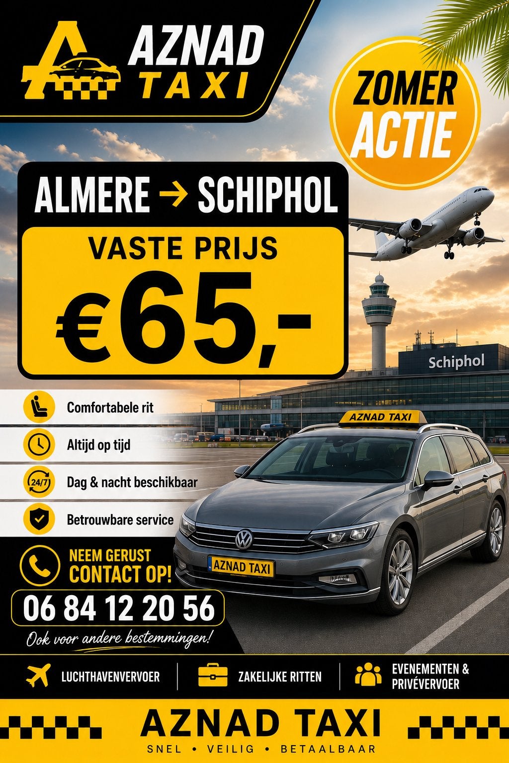 Taxi actie, Ophalen of Verzenden