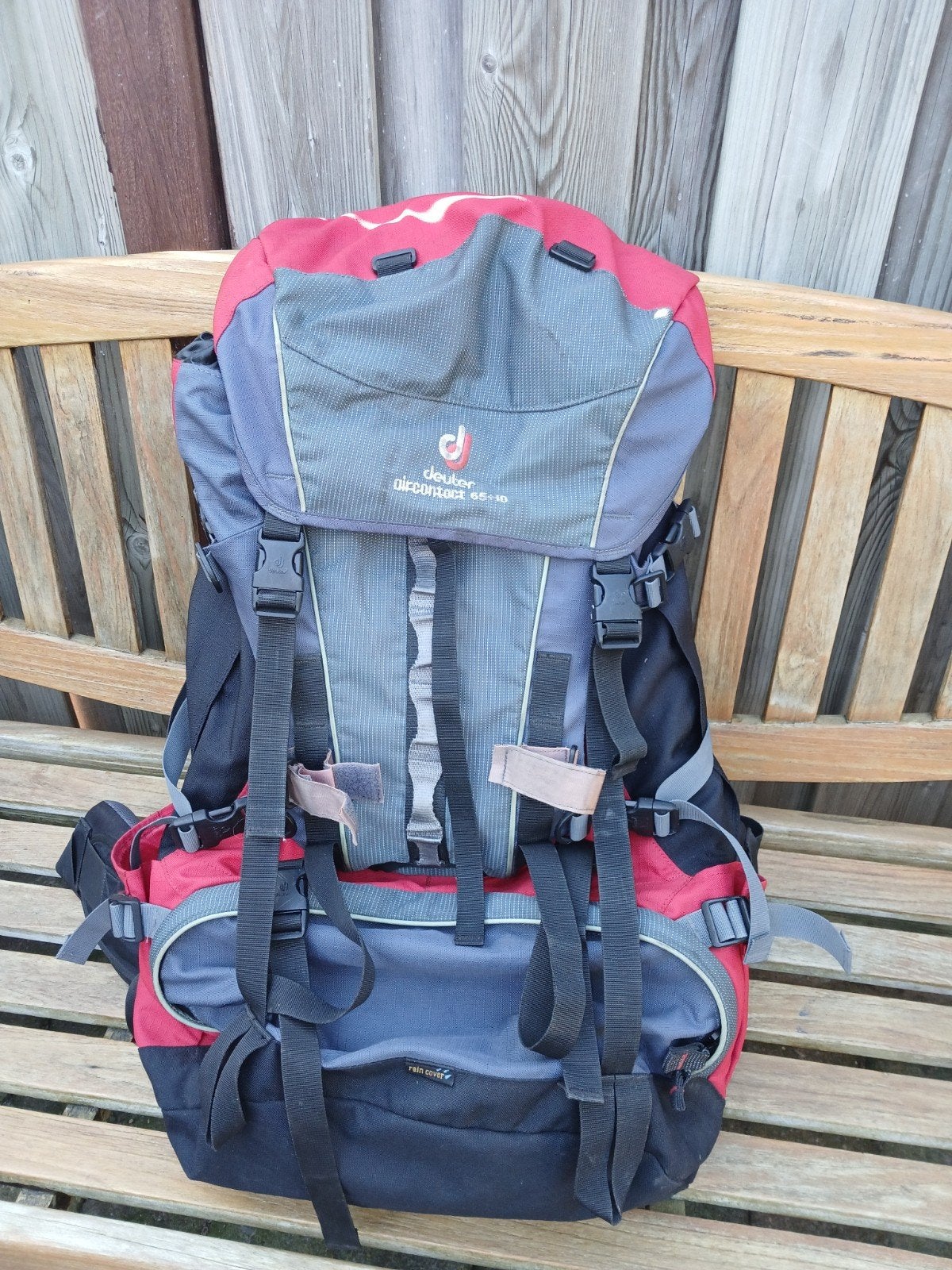 Deuter Variflex Aircontact 65+10 Trekking Rugzak, Ophalen of Verzenden, Gebruikt, Rugzak