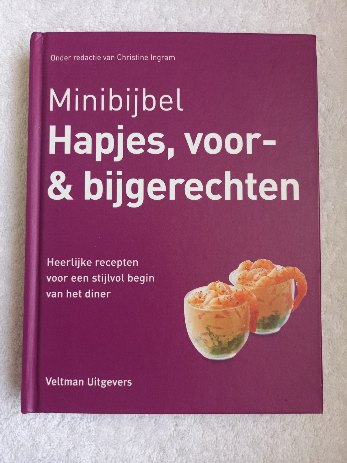 w11 Minibijbel Hapjes, voor- & bijgerechten, Boeken, Ophalen of Verzenden, Zo goed als nieuw, Christine Ingram, Voorgerechten en Soepen