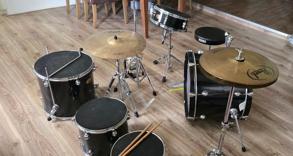 Drumstel, Ophalen, Gebruikt, Pearl