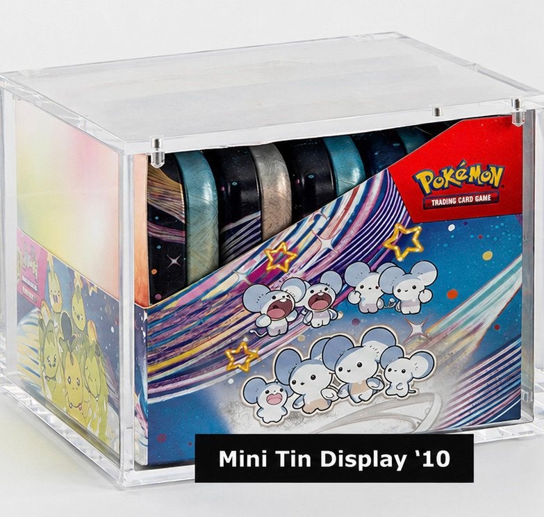 UV Resistant Magnetic Acrylic Display Case for Mini Tin ’10