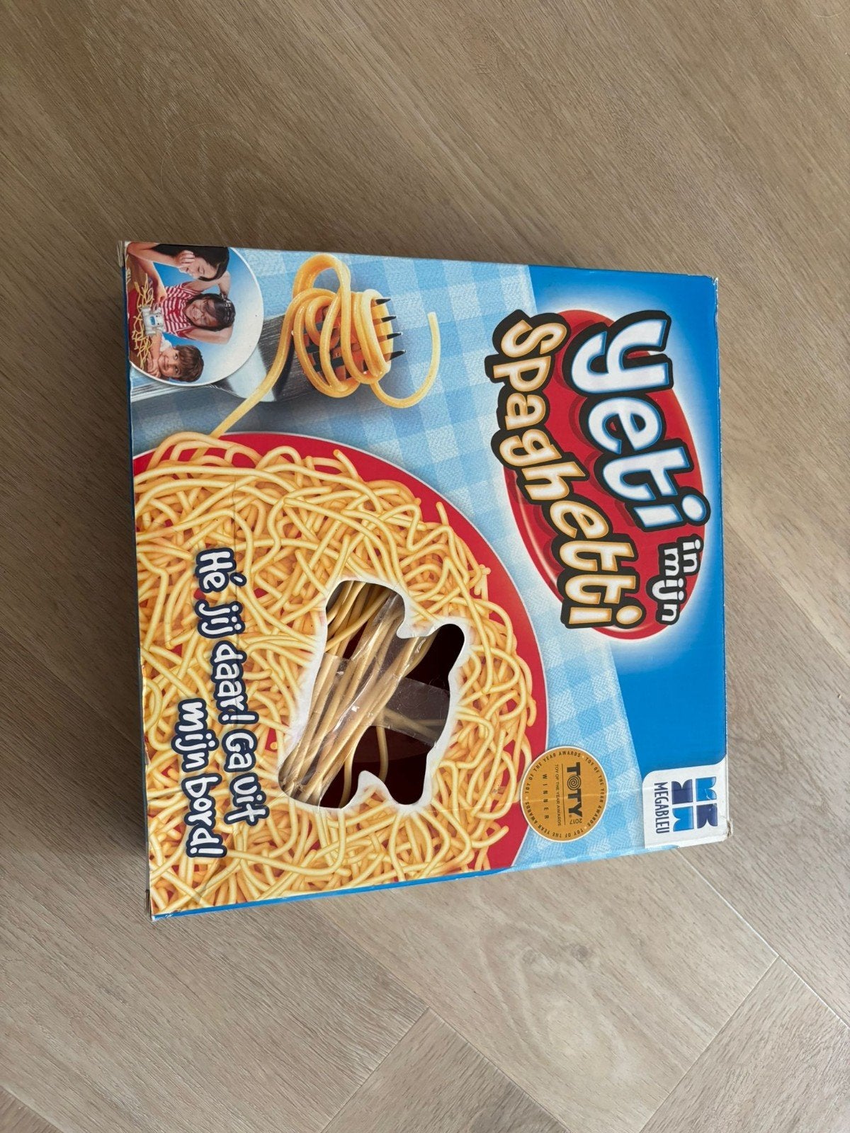 Yeti Spaghetti - Leuk familiespel, Een of twee spelers, Ophalen, Gebruikt, MB Games