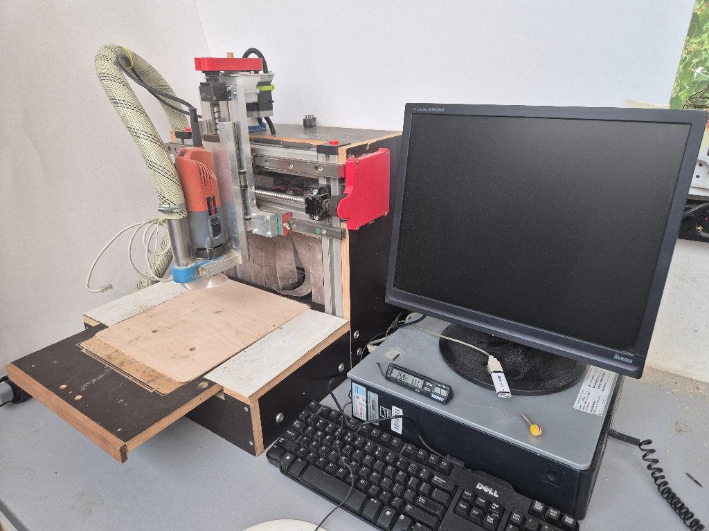 Robuuste CNC router, Ophalen, Gebruikt, Elektrisch, Overige soorten