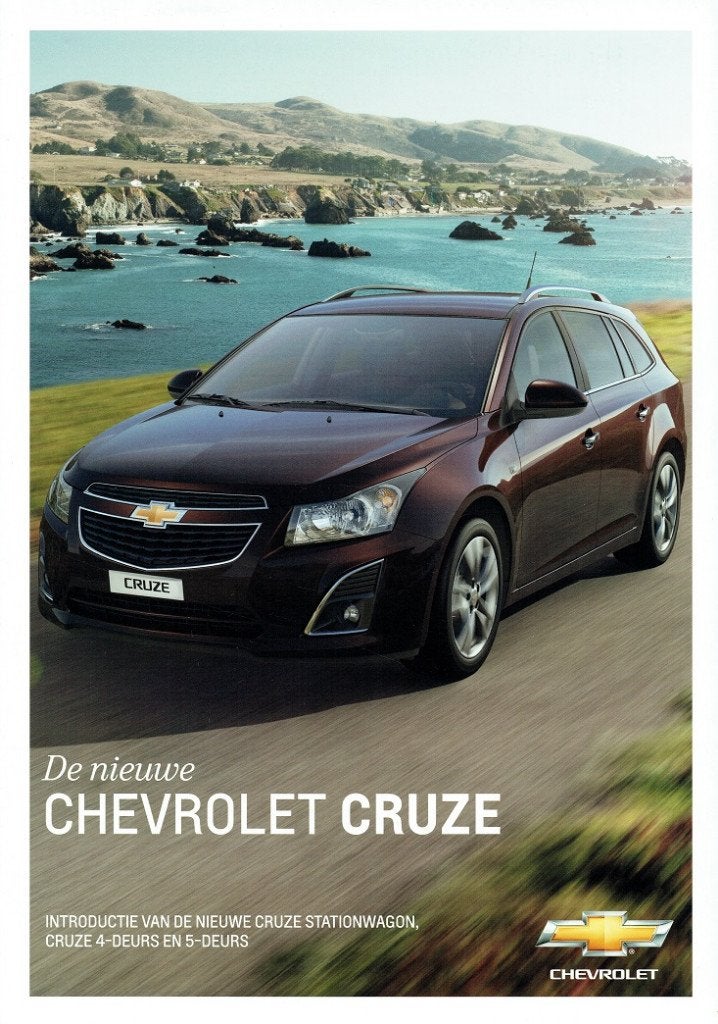 Folder Chevrolet Cruze (2013), Verzenden, Gelezen, Chevrolet