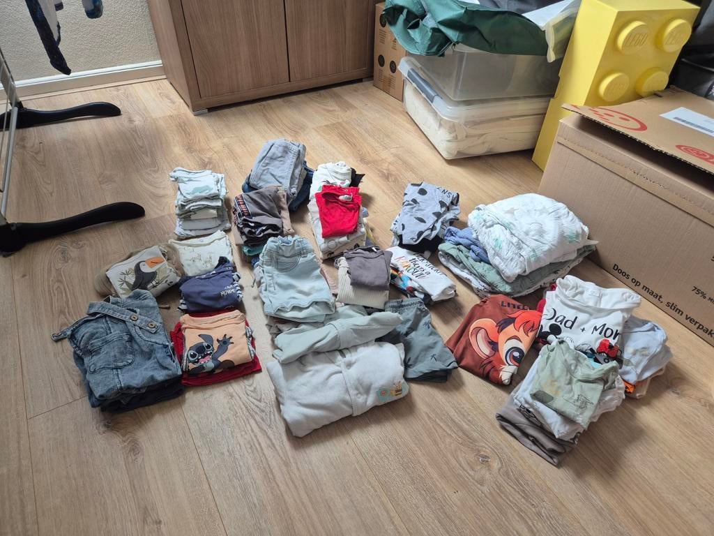Groot jongenskleding pakket maat 68 - lente & zomer, Kinderen en Baby's, Babykleding | Maat 68, Ophalen of Verzenden, Gebruikt
