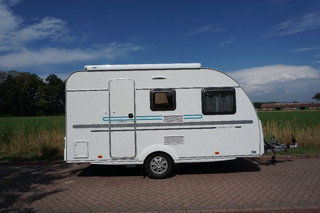 Adria AVIVA 390 PS mover, luifel, voortent, fietsenrek, Treinzit, Particulier, Adria, 4 tot 5 meter