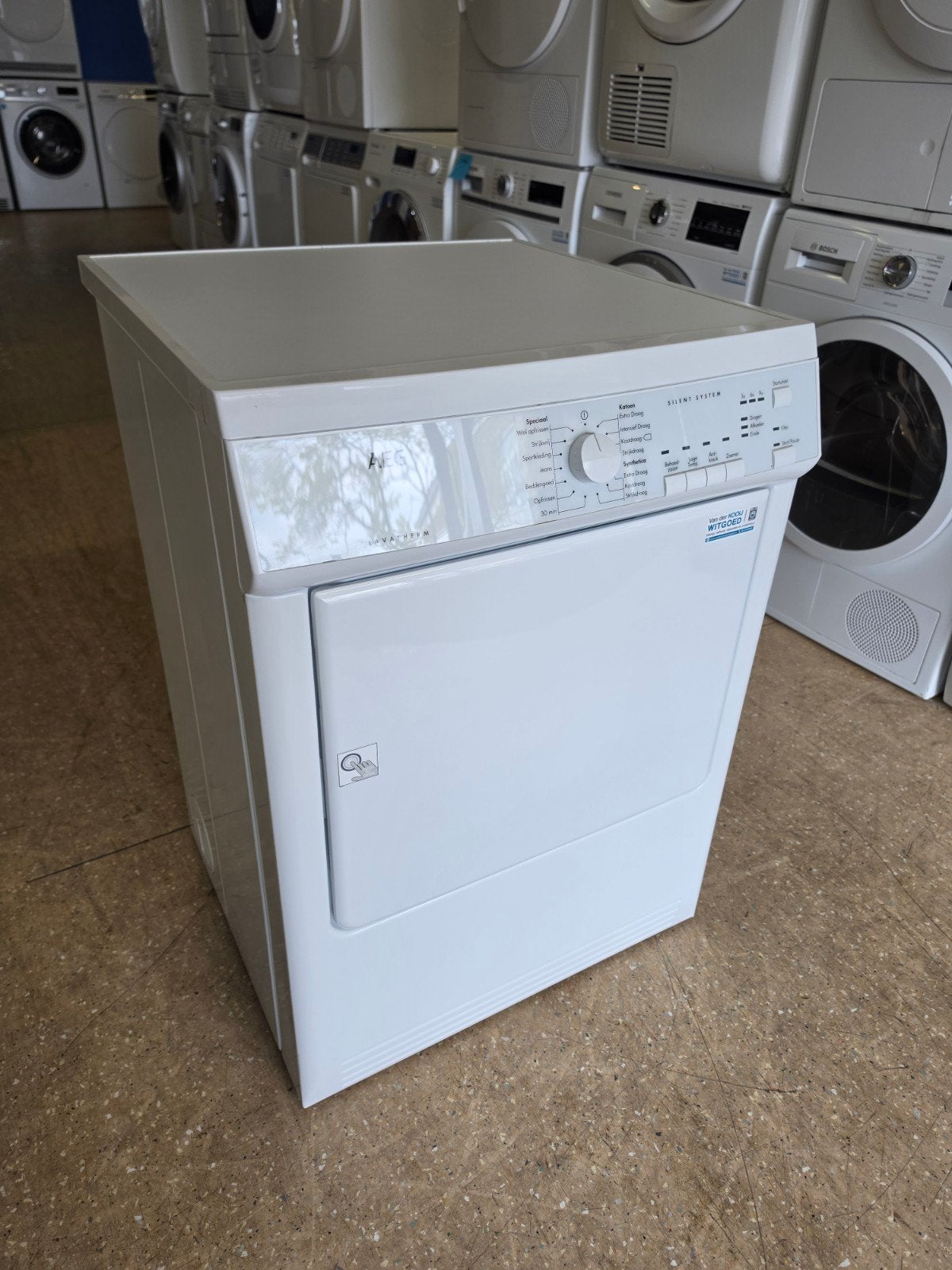 AEG Silence afvoerdroger | 7 kilo | Garantie & Gratis thuis✅, AEG, Jirnsum, 6 tot 8 kg, Luchtafvoer