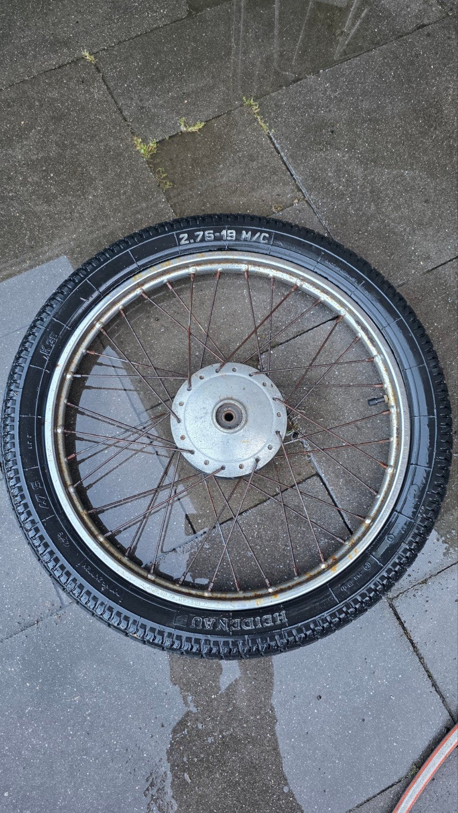 Honda MT5 voorwiel, Fietsen en Brommers, Brommers | Honda, Ophalen, Gebruikt, MT