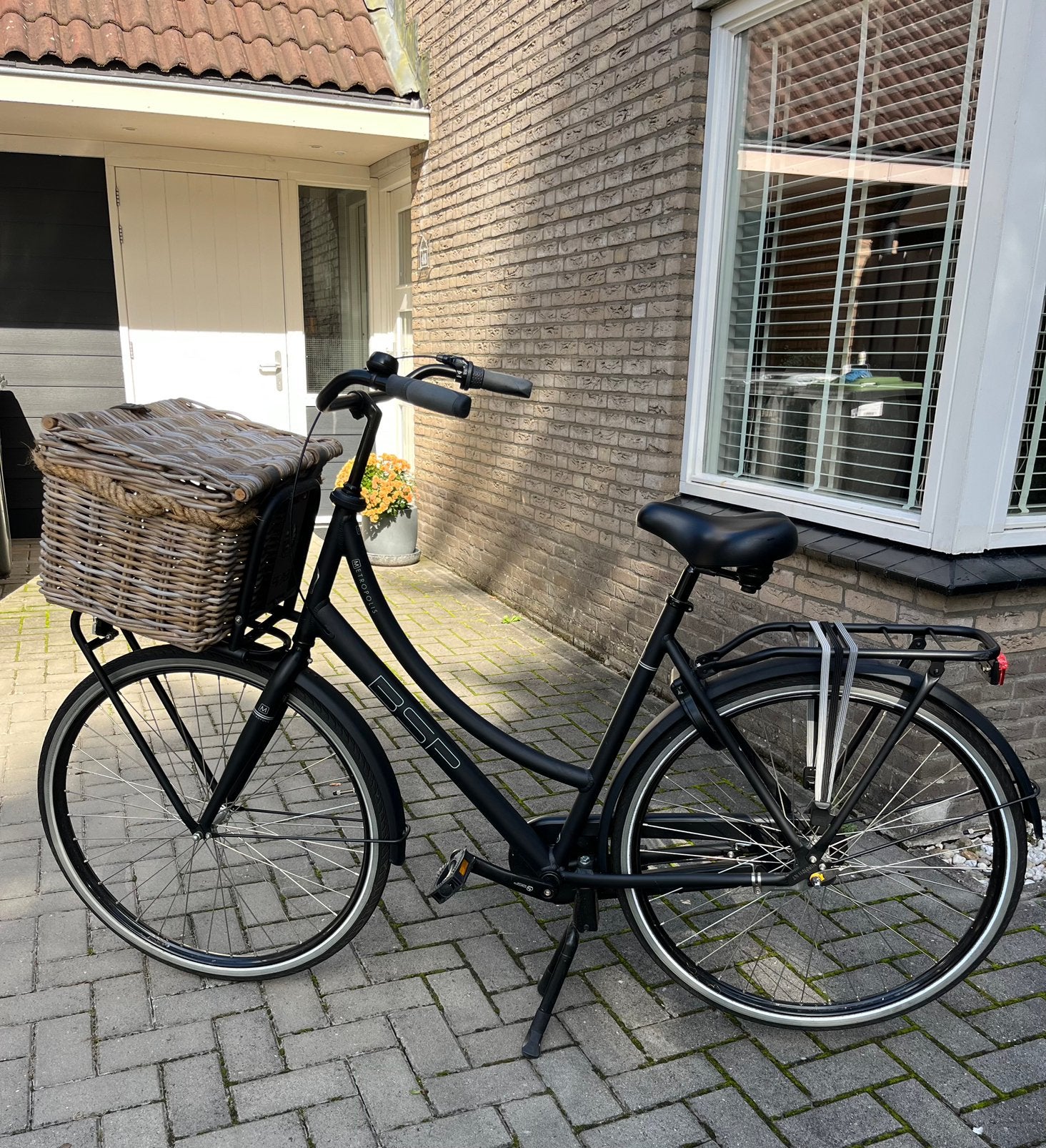BSP fiets met mand, 56 cm of meer, Ophalen, Zo goed als nieuw, Versnellingen