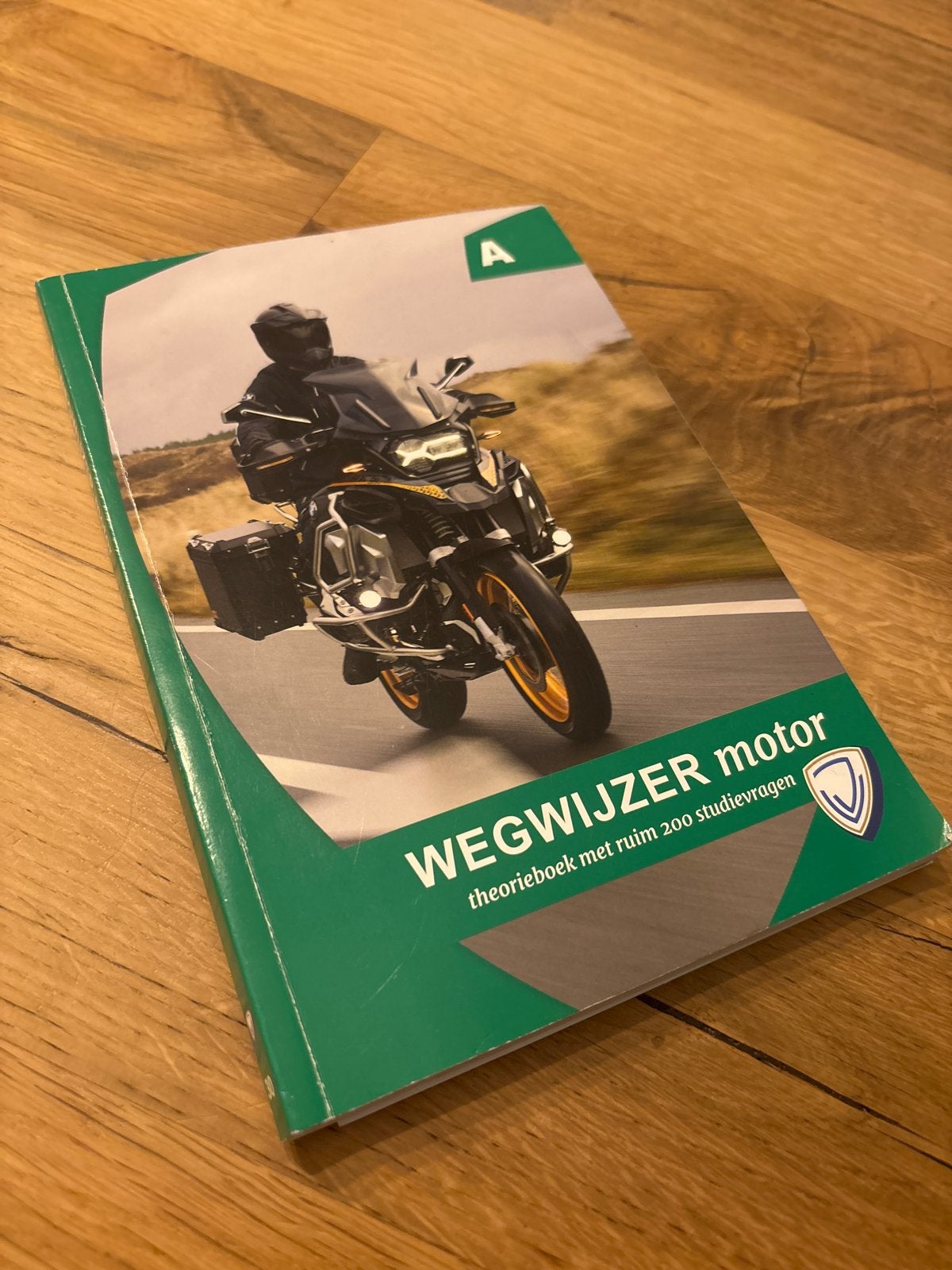 Wegwijzer Motor Theorieboek - Rijbewijs A1, A2, A, Ophalen of Verzenden, Zo goed als nieuw, Overige niveaus