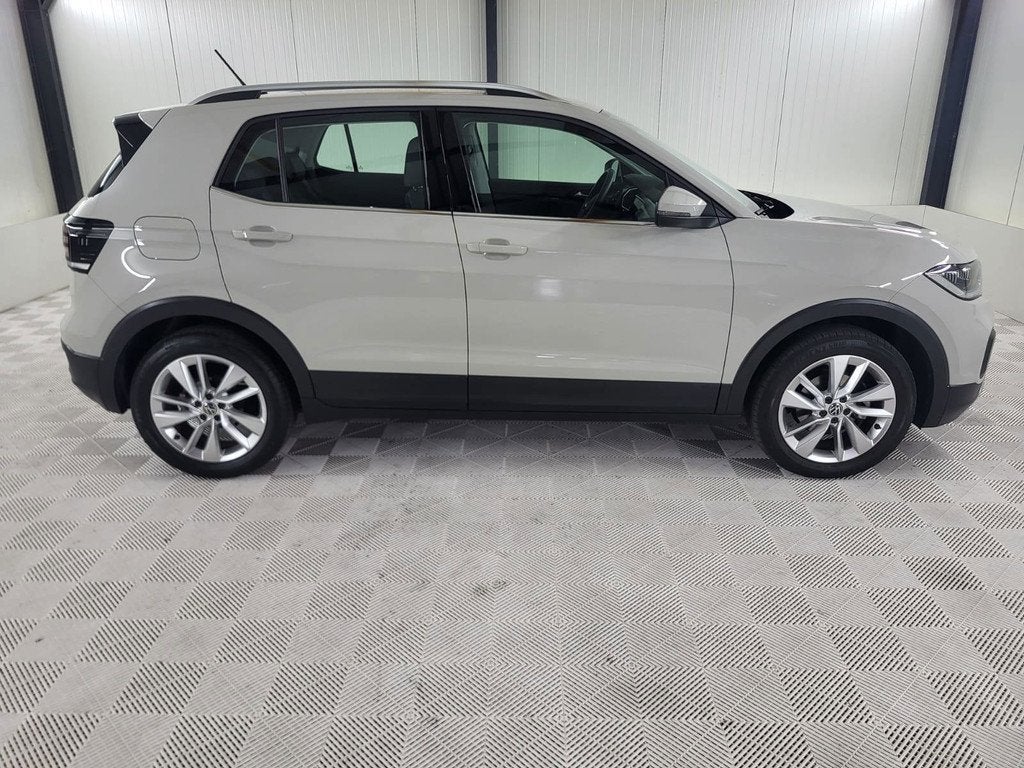 Volkswagen T-Cross 1.0 TSI Style Limited Edition Automaat, C, Auto's, Volkswagen, T-Cross, Gebruikt, Euro 6, Leder en Stof