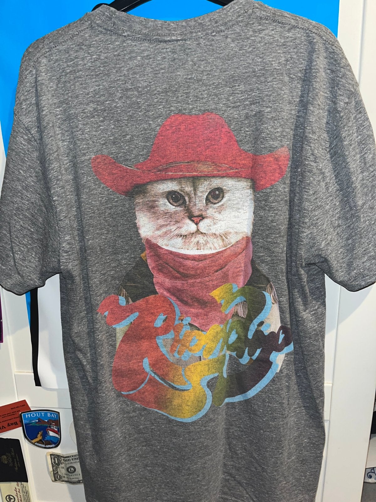 Ripndip t shirt, Ophalen, Zo goed als nieuw, Maat 48/50 (M), Zwart