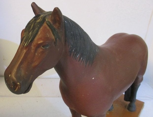 vintage model van een paard uit school of slagerij 1, Antiek en Kunst, Verzenden