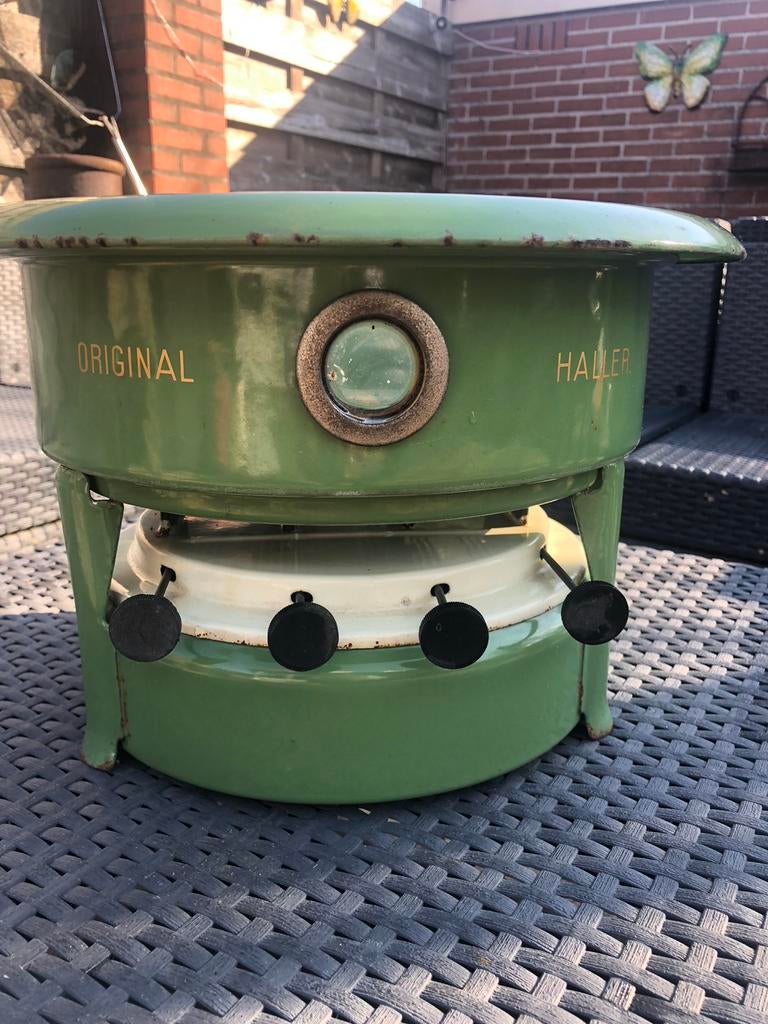 Vintage Haller Petroleumstel, Ophalen