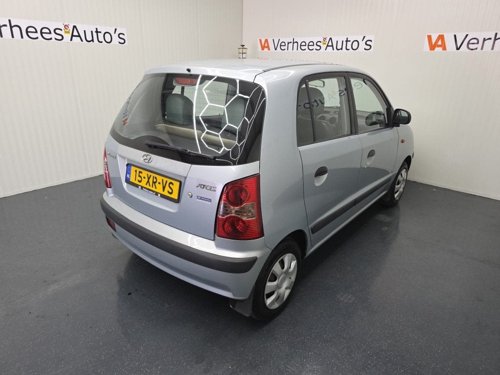 Hyundai Atos 1.1i Active Young (bj 2007), Keurmerk '100% Onderhouden', Stof, 31 €/maand, 4 cilinders